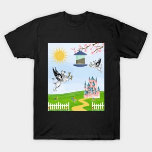 Beautiful spring day, just as the griffon migration begins T-Shirt